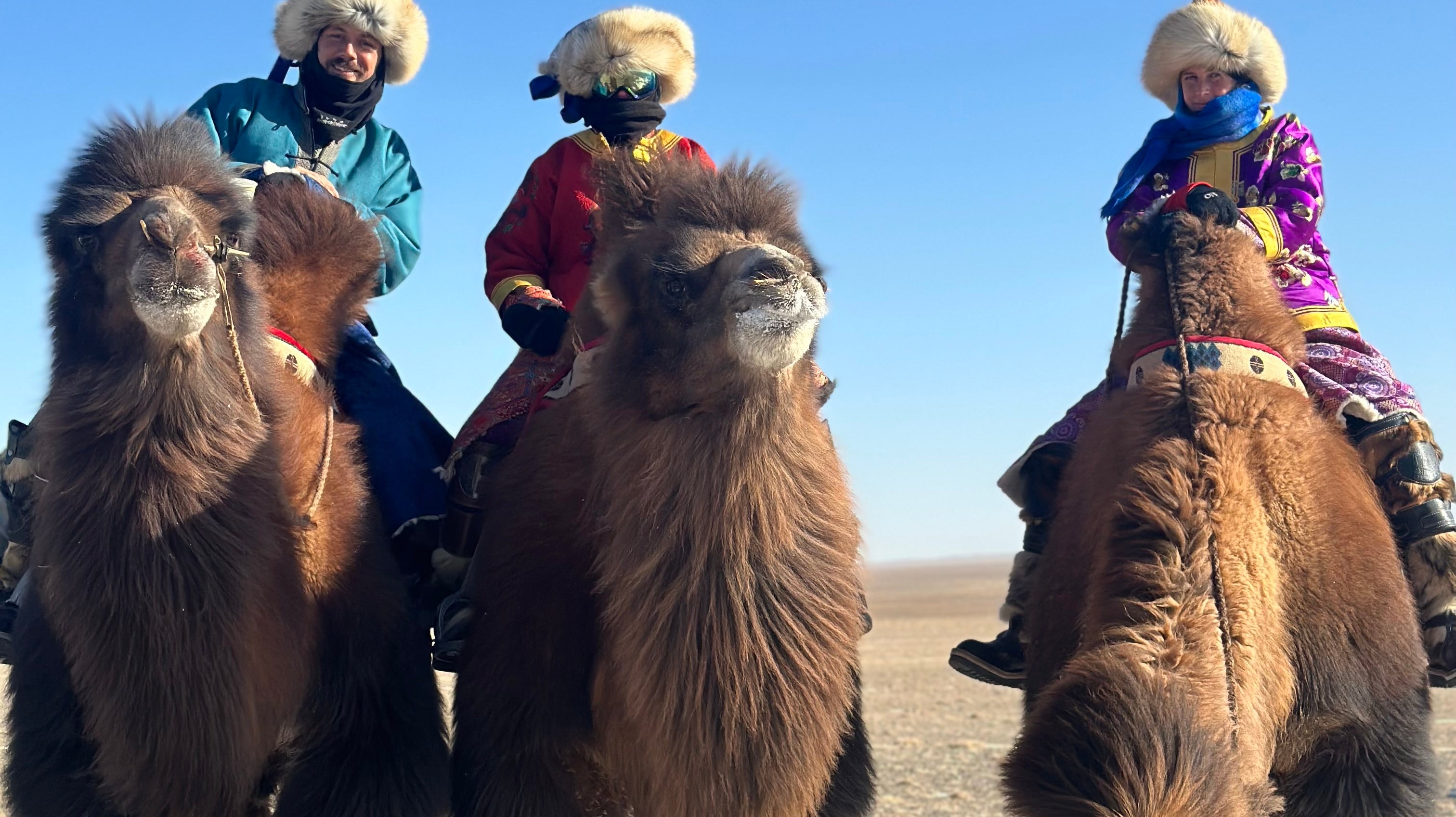 Stress Testing the LETE Motion Tights and Native Bra: Gobi Desert, Mongolia winter edition!