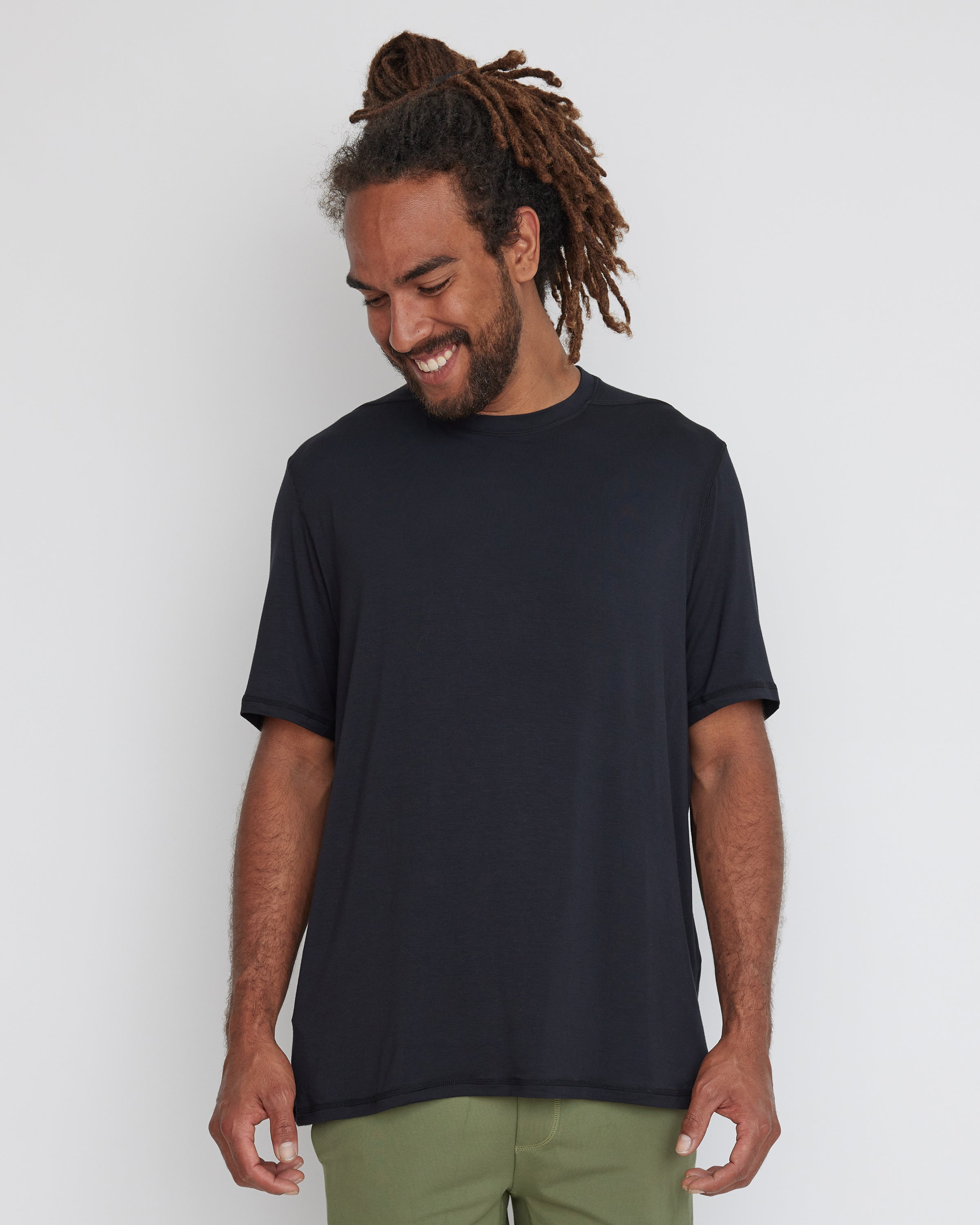 Waihi Loose Fit T-Shirt | Black | Men