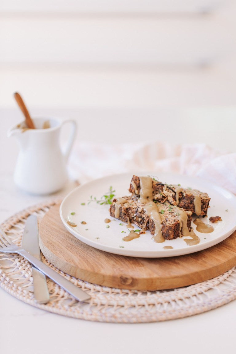Tempeh and Walnut Roast