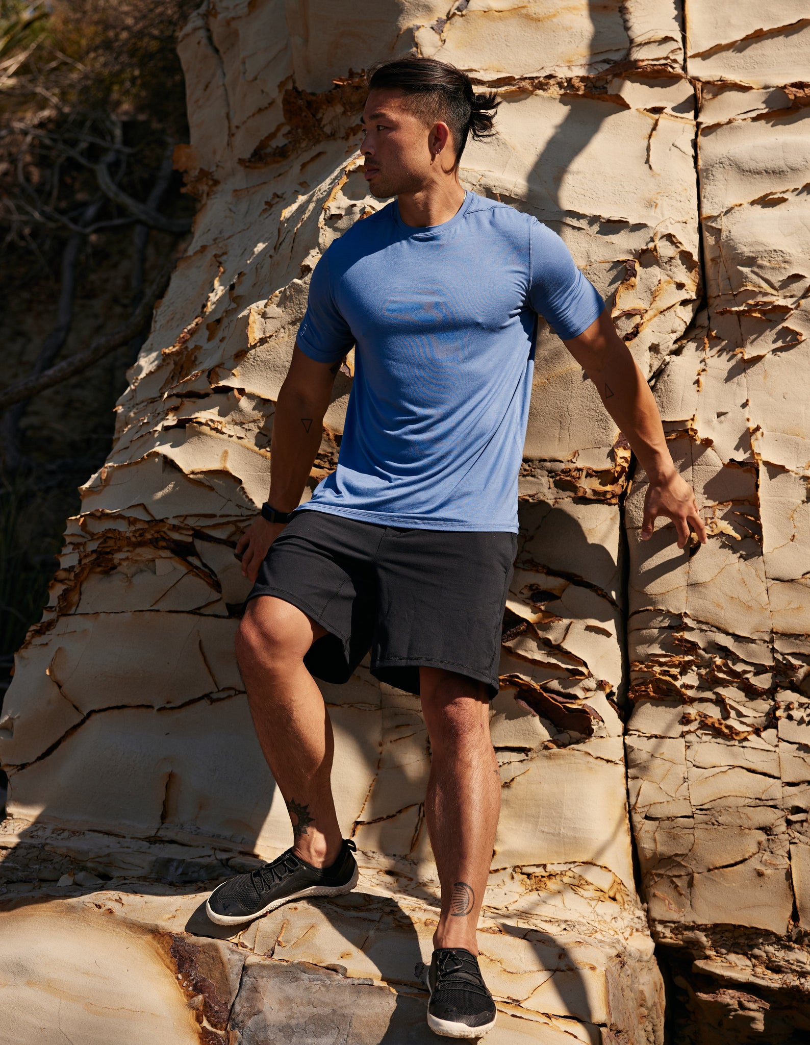 Waihi Loose Fit T-Shirt | Pacific Blue