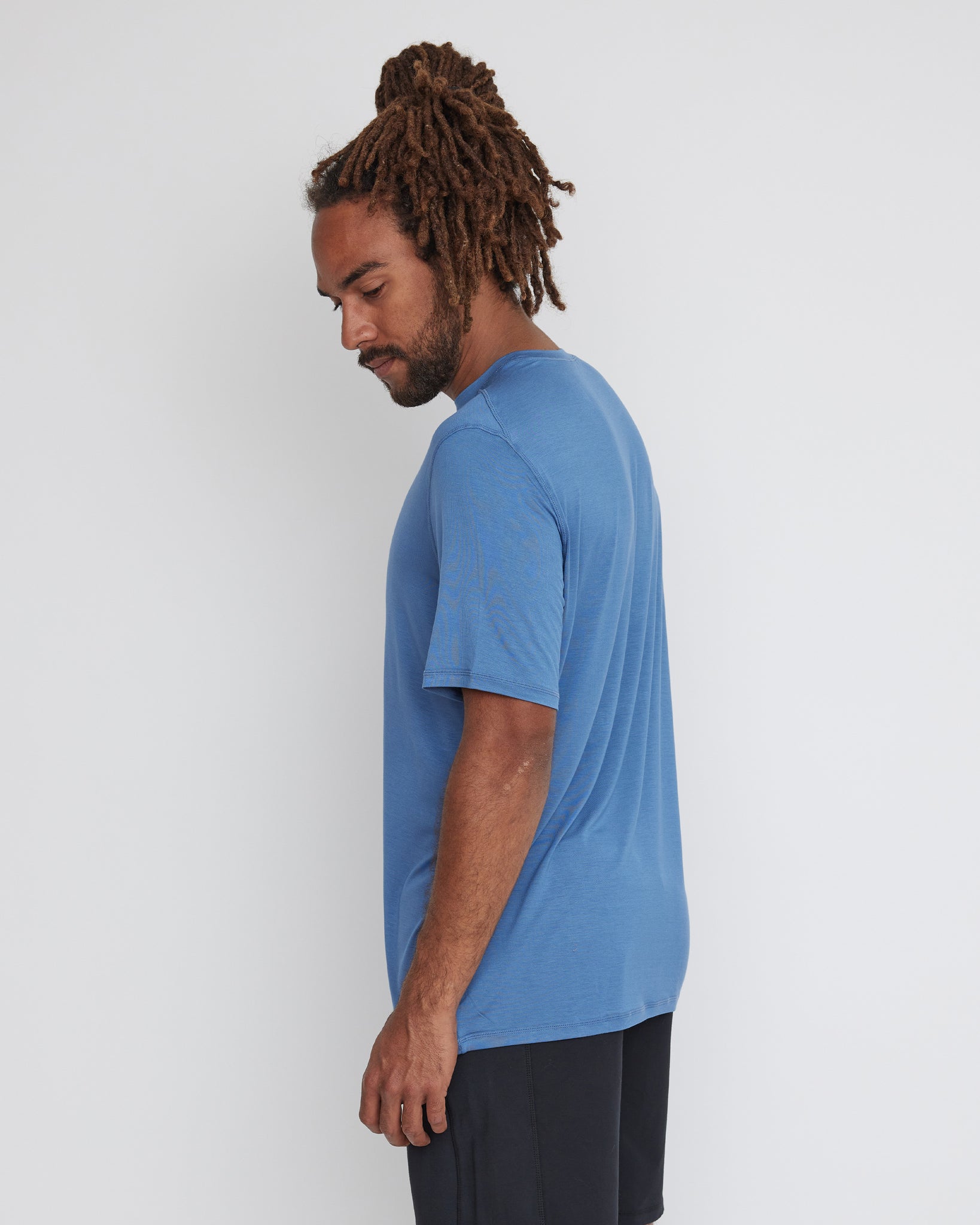 Waihi Loose Fit T-Shirt | Pacific Blue | Men