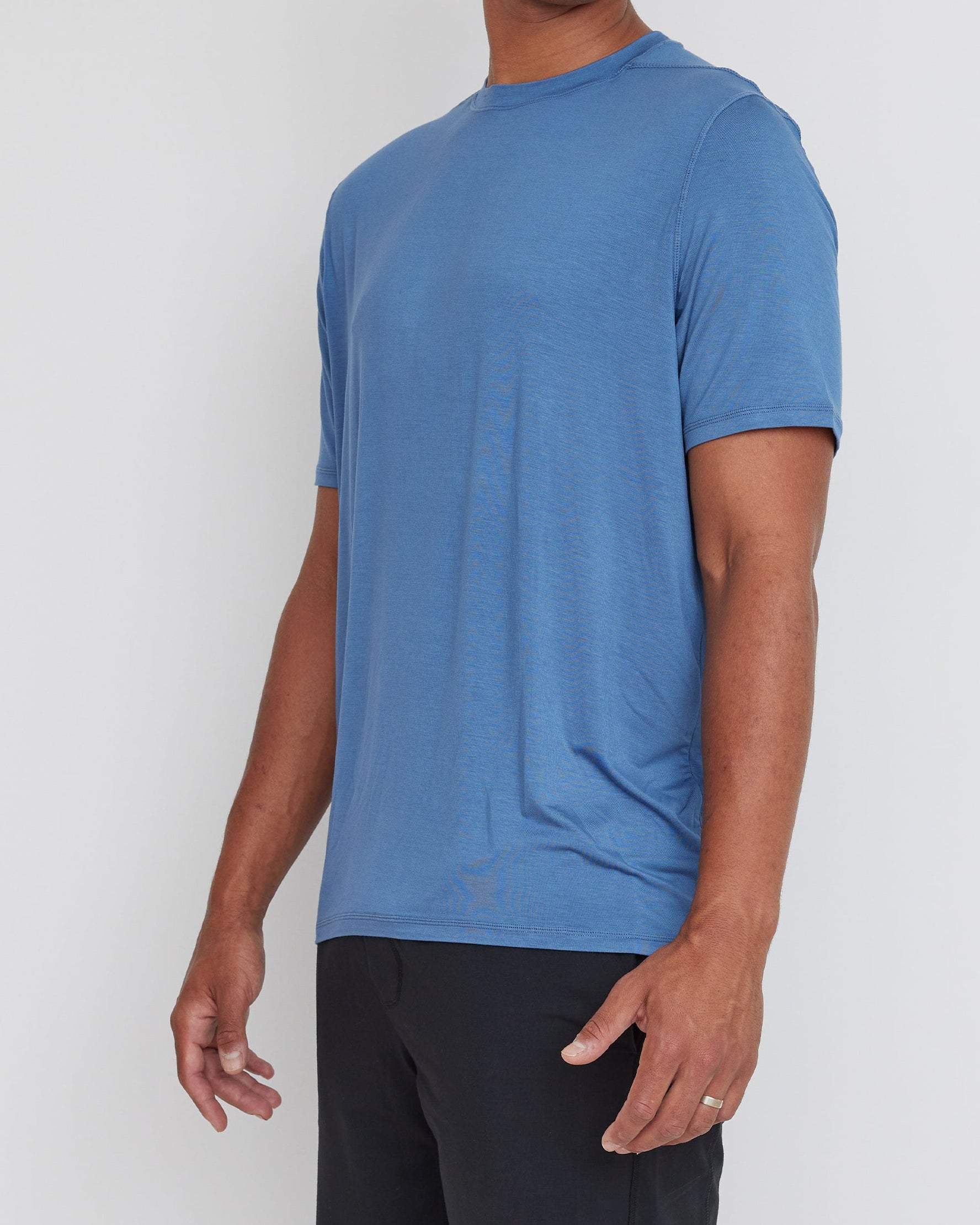 Waihi Loose Fit T-Shirt | Pacific Blue | Men